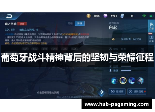 葡萄牙战斗精神背后的坚韧与荣耀征程 葡萄牙战斗精神背后的坚韧与荣耀征程